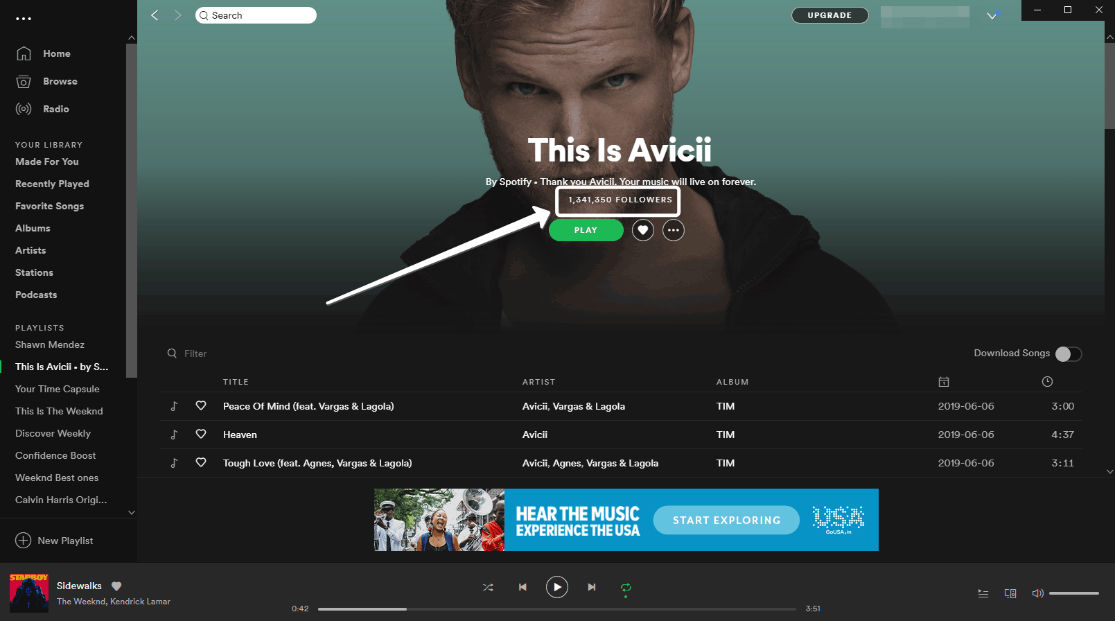 how to see your spotify stats