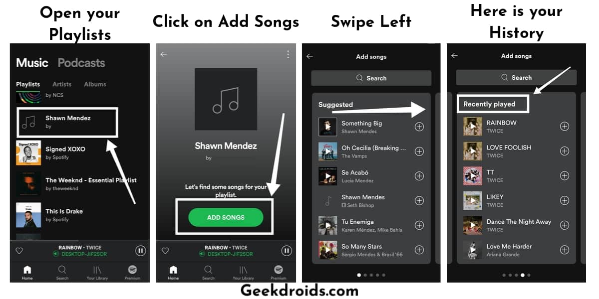 how to add a song to spotify on your phone